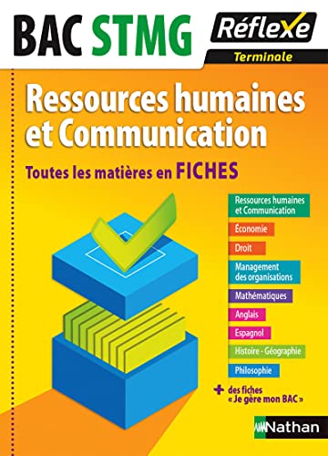 Beispielbild fr Ressources Humaines Et Communication Terminale Bac Stmg : Toutes Les Matires En Fiches zum Verkauf von RECYCLIVRE