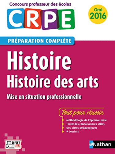 Beispielbild fr Histoire - Histoire des arts - Prparation  l'preuve orale zum Verkauf von Ammareal