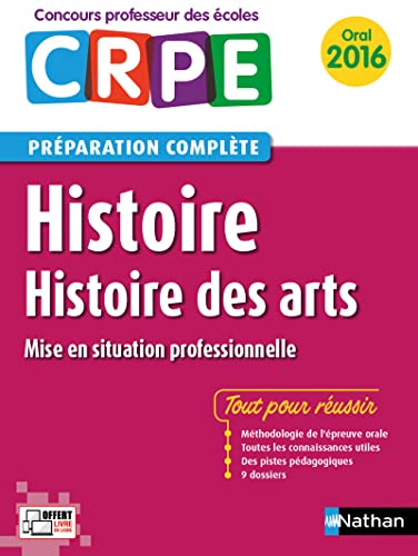 Stock image for Histoire - Histoire des arts - Prparation  l'preuve orale for sale by Ammareal