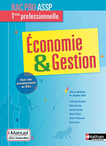 9782091640143: Economie et gestion Term professionnelle Bac pro ASSP - Livre + Licence lve - 2016