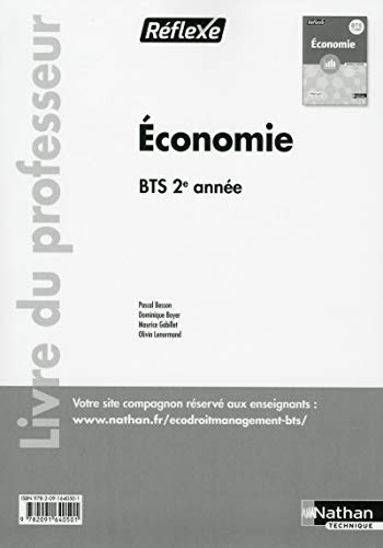 Beispielbild fr conomie BTS 2e anne [Broch] zum Verkauf von BIBLIO-NET