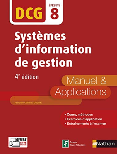 Stock image for Systmes d'information de gestion - DCG 8 - Manuel et applications for sale by Ammareal