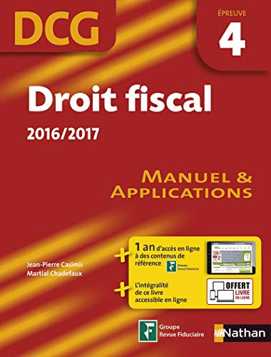 Stock image for Droit fiscal 2016/2017 - Manuel et applications for sale by medimops