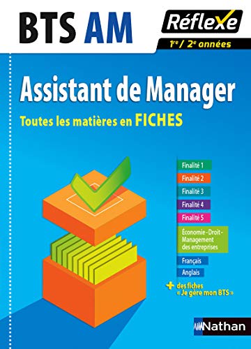 Beispielbild fr Toutes les matires en FICHES Assistant de manager - BTS AM zum Verkauf von medimops