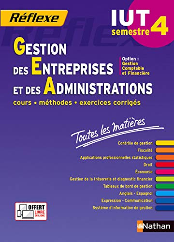 Stock image for Gestion des Entreprises et des Administrations - S4 - option CF -Toutes les matires for sale by Ammareal