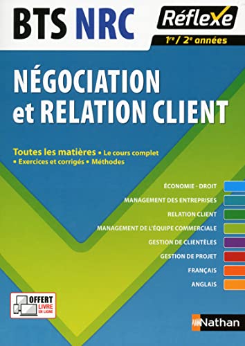 Beispielbild fr Toutes les matires - Ngociation et relation client BTS NRC zum Verkauf von Ammareal