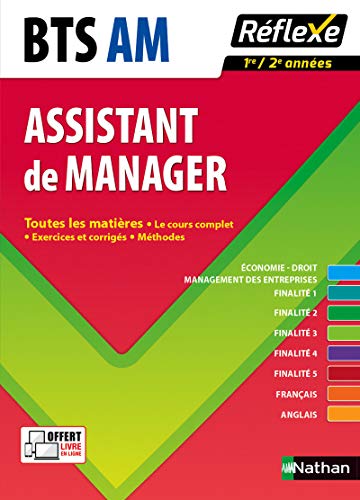 9782091641133: BTS Assistant de manager - Toutes les matires rflexe N 12 - 2016