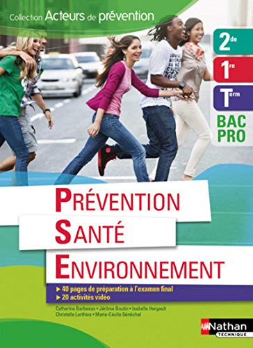 Stock image for Prvention Sant Environnement 2e/1re/Tle BAC PRO for sale by Ammareal