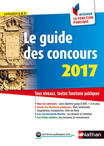 Beispielbild fr Le guide des concours 2017 zum Verkauf von Ammareal