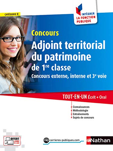 Stock image for Adjoint territorial du patrimoine de 1re classe - Catgorie C - Intgrer la fonction publique - 2016 for sale by Ammareal