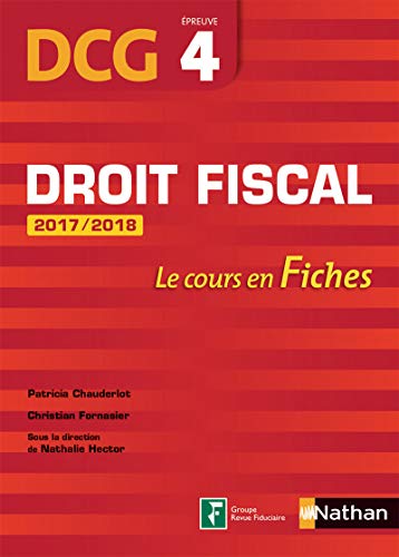 Beispielbild fr Droit fiscal 2017/2018 - DCG 4 - Fiches zum Verkauf von Ammareal