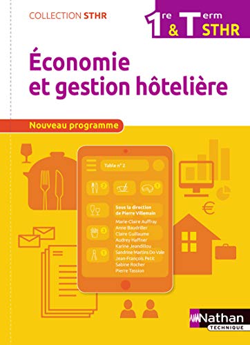 Stock image for Economie et Gestion Htelire 1re/Tle for sale by medimops