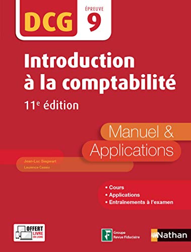 Stock image for Introduction  la comptabilit - DCG 9 - Manuel et applications for sale by Ammareal