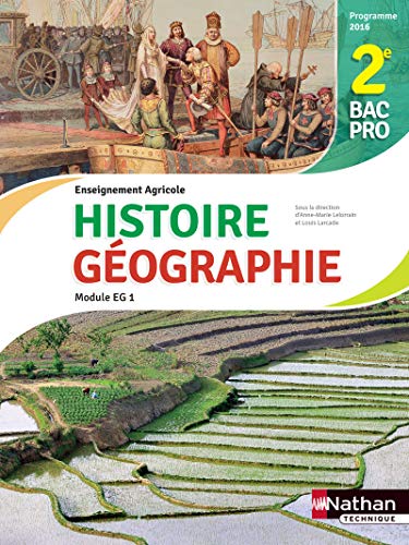 Stock image for Histoire - Geographie - Module Eg 1 - Deuxime Bac Pro Agricole - Eleve 2017 for sale by medimops