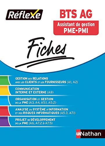 Stock image for Fiches Rflexe - BTS Assistant de Gestion PME-PMI for sale by Ammareal