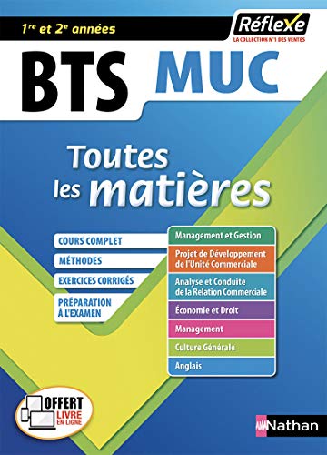 Stock image for Toutes les matires en FICHES Management des Units Commerciales - BTS MUC for sale by medimops