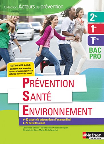 9782091650265: Prvention Sant Environnement 2e/1re/Tle BAC PRO