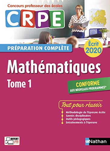 9782091650531: Mathmatiques crit CRPE: Tome 1