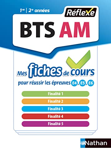 Stock image for Fiches BTS Assistant de manager 1re et 2e anne : Finalits 1-2-3-4-5 for sale by medimops