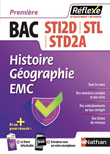 Beispielbild fr Histoire Gographie 1re Bac STI2D-STL-STD2A zum Verkauf von medimops