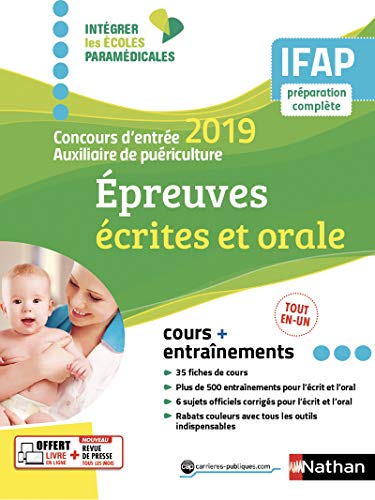 Stock image for Concours Auxiliaire de puriculture - Ecrit + Oral - 2019 for sale by Ammareal