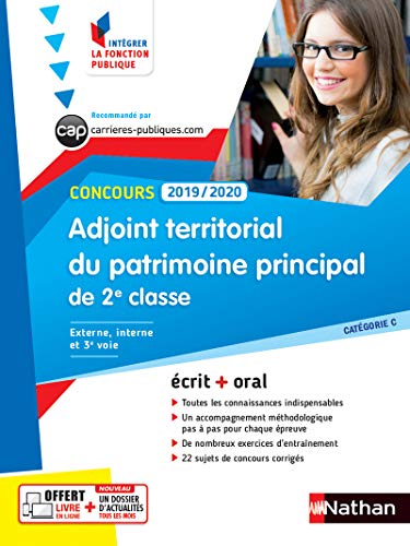 Stock image for Adjoint Territorial Du Patrimoine Principal De 2e Classe : Concours 2019-2020, Externe, Interne Et 3 for sale by RECYCLIVRE