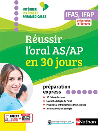 Beispielbild fr Russir L'oral As-ap En 30 Jours : Ifas, Ifap, Prparation  L'preuve : Prparation Express zum Verkauf von RECYCLIVRE