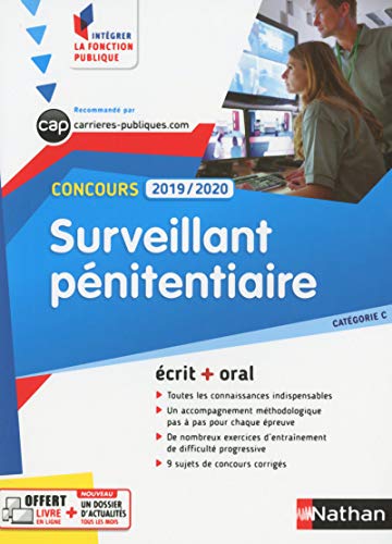 Beispielbild fr Concours Surveillant pnitentiaire 2019-2020 crit + oral (Catgorie C) zum Verkauf von medimops