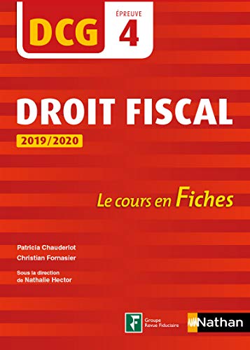 Beispielbild fr Droit fiscal - DCG 4 - Le cours en fiches par preuve zum Verkauf von medimops