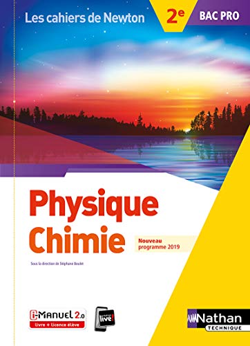 Beispielbild fr Physique-chimie 2e Bac Pro (Les cahiers de Newton) Livre + licence lve 2019 zum Verkauf von Gallix