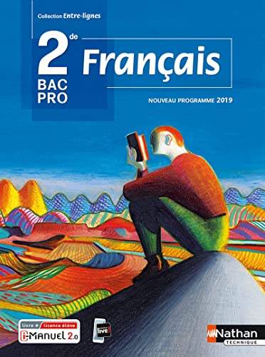 Beispielbild fr Franais 2me Bac Pro (Entre-lignes) Livre + Licence lve 2019 zum Verkauf von Gallix