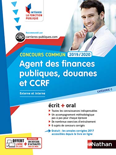 Beispielbild fr Concours commun Agent des finances publiques, des douanes et CCRF 2020/2021 - Cat. C N29 IFP zum Verkauf von Ammareal