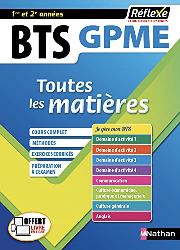 Beispielbild fr BTS Gestion de la PME - (Toutes les matires - Rflexe N10) - 2019 (10) zum Verkauf von Buchpark