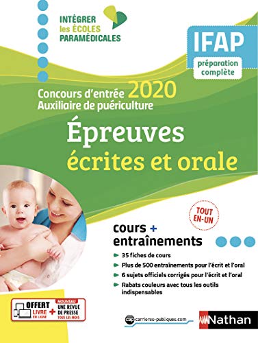 Beispielbild fr Concours Auxiliaire de puriculture - Ecrit + Oral - 2020 zum Verkauf von Ammareal