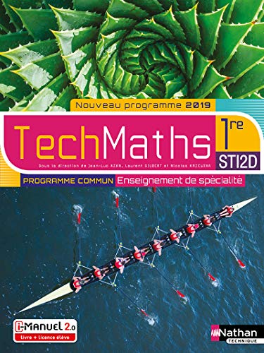 Beispielbild fr TechMaths 1ere STI2D - Enseignement commun et de spcialit - Livre + Licence lve zum Verkauf von Gallix