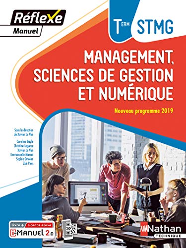 Stock image for Management Sciences de gestion et numrique Term STMG (Manuel Rflexe) Livre + licence lve for sale by Gallix