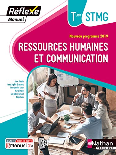Beispielbild fr Ressources humaines et communication Term STMG (Manuel Rflexe) Livre + licence lve 2020 zum Verkauf von Gallix