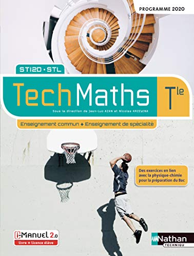 Beispielbild fr TechMaths Term STI2D/STL - Enseignement commun et de spcialit - Livre + licence lve 2020 zum Verkauf von Gallix