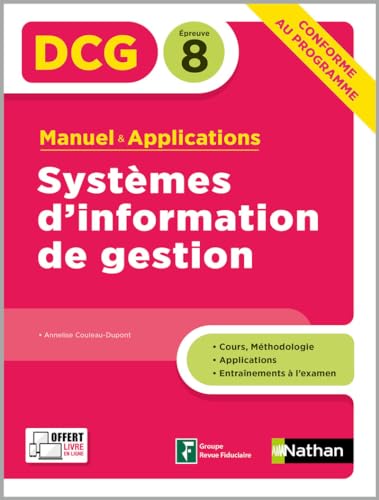 Stock image for Systmes d'information de gestion - Epreuve 8 DCG - Manuel et applications - 2020 for sale by medimops