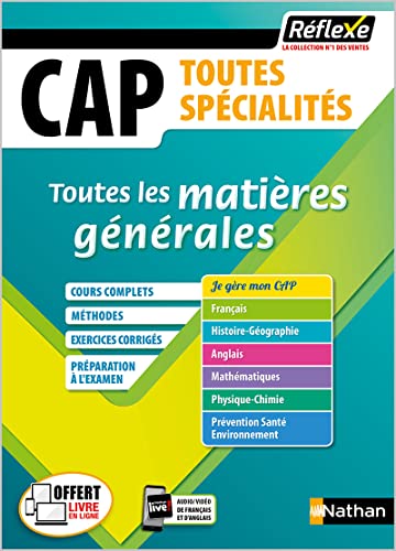 Stock image for CAP Toutes Spcialits Toutes les matires gnrales - Rflexe - Tome 20 (20) for sale by Gallix