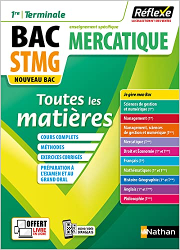 Stock image for Mercatique - 1re/Terminale STMG (Toutes les matires - Rflexe N4) 2020 - Tome 4 (04) for sale by Gallix