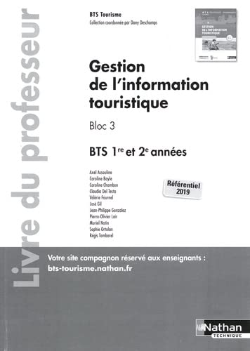 Imagen de archivo de Gestion de l'information touristique (GIT) - Professeur - 2021 a la venta por Chapitre.com : livres et presse ancienne