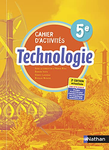 Stock image for Technologie - Cahier d'activits 5me for sale by Ammareal