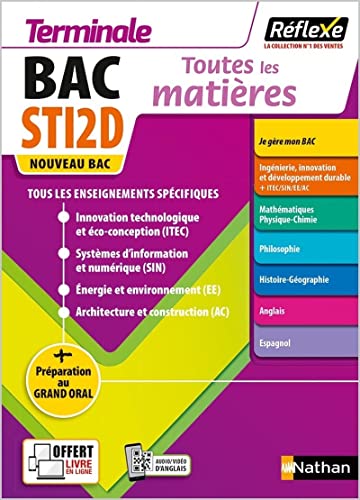 Imagen de archivo de Bac Sti2d Terminale : Toutes Les Matires : Nouveau Bac a la venta por RECYCLIVRE