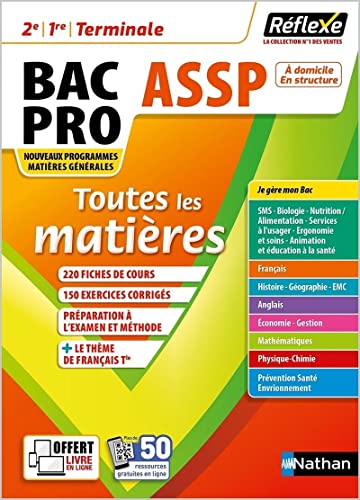 Imagen de archivo de Toutes les matires Bac Pro ASSP - Rflexe - 2022 (14) a la venta por Librairie A LA PAGE