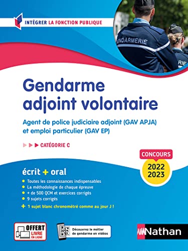 Stock image for Gendarme adjoint volontaire - (IFP) Tout-en-un 2022 for sale by LeLivreVert