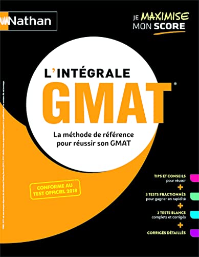 Beispielbild fr L'intgrale GMAT - La mthode de rfrence pour russir le GMAT zum Verkauf von Ammareal