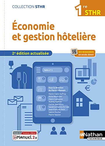 Stock image for Economie et Gestion Htelire - 1re (STHR) Livre + licence lve - 2022 for sale by Gallix