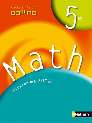 Stock image for Math 5e (French Edition) for sale by Better World Books