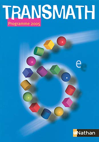 Beispielbild fr Transmath 6e 2005 Malaval, Jol; Courbon, Denise; zum Verkauf von Iridium_Books